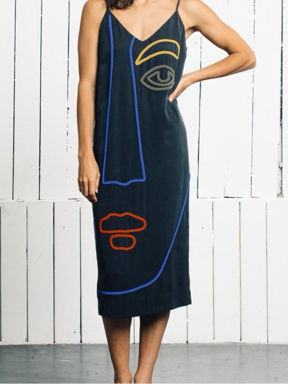 ISO - Georgia Face Dress by Mara Hoffman